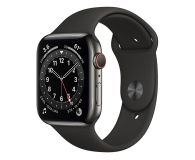 Apple Watch 6 44/Graphite Steel/Black Sport LTE - 601950 - zdjęcie 1